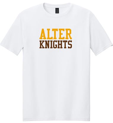 Picture of Alter High School - Adult/Unisex - Softstyle Short Sleeve Tee w/ LOGO CHOICES by Gildan 64000 - White