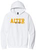 Picture of Alter High School - Adult/Unisex - Softstyle Midweight Pullover Hooded Sweatshirt w/LOGO CHOICE by Gildan SF500 - White