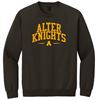 Picture of Alter High School - Adult/Unisex - Heavyblend Crewneck Sweatshirt w/LOGO CHOICE by Gildan 18000 - Brown