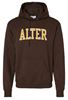 Picture of Alter High School - Adult/Unisex - Powerblend Hooded Sweatshirt w/ Logo Choice by Champion S700 - Brown