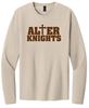 Picture of Alter High School - Adult/Unisex - Softstyle Long Sleeve Tee w/LOGO CHOICE by Gildan 64400 - Sand