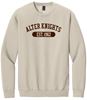 Picture of Alter High School - Adult/Unisex - Softstyle Crewneck w/ LOGO CHOICE Logo by Gildan SF000 - Sand