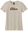 Picture of Alter High School - Ladies - Softstyle Short Sleeve Tee w//LOGO CHOICE  by Gildan 64000L - Sand