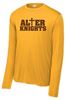 Picture of Alter High School - Adult/Unisex - Dri Fit Long Sleeve Tee w/ LOGO CHOICE by Sport-Tek ST350LS - Gold