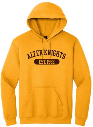Picture of Alter High School - Adult/Unisex - Heavy Blend Hooded Sweatshirt w/ LOGO CHOICE by Gildan 18500 - Gold