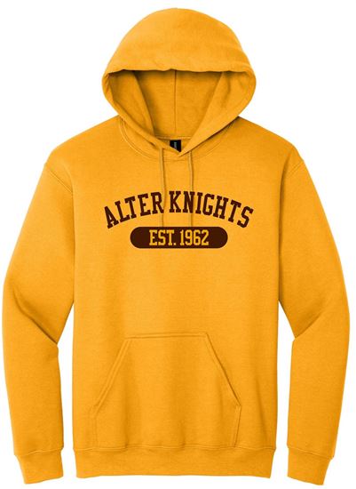 Picture of Alter High School - Adult/Unisex - Heavy Blend Hooded Sweatshirt w/ LOGO CHOICE by Gildan 18500 - Gold