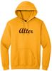 Picture of Alter High School - Adult/Unisex - Heavy Blend Hooded Sweatshirt w/ LOGO CHOICE by Gildan 18500 - Gold