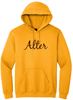 Picture of Alter High School - Adult/Unisex - Heavy Blend Hooded Sweatshirt w/ LOGO CHOICE by Gildan 18500 - Gold