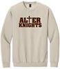 Picture of Alter High School - Adult/Unisex - Softstyle Crewneck w/ LOGO CHOICE Logo by Gildan SF000 - Sand