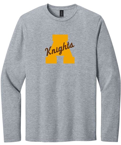 Picture of Alter High School - Adult/Unisex - Softstyle Long Sleeve Tee w/LOGO CHOICE by Gildan 64400 - Sports Grey