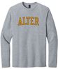 Picture of Alter High School - Adult/Unisex - Softstyle Long Sleeve Tee w/LOGO CHOICE by Gildan 64400 - Sports Grey