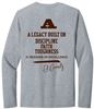 Picture of Alter Football - Adult/Unisex - Softstyle Long Sleeve Tee by Gildan 64400 -  Sports Grey