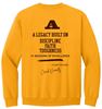 Picture of Alter Football  - Adult/Unisex - Softstyle Crewneck Sweatshirt by Gildan SF000/18000(b) -  Gold or Sports Grey
