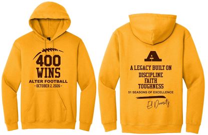 Picture of Youth &  Adult/Unisex - Softstyle Midweight Pullover Hooded Sweatshirt by Gildan SF500/18500(b) -  Gold or Sports Grey