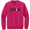 Picture of CHIX - Youth & Adult/Unisex - Team Gear Crewneck by Gildan PC90Y/18000(B) - Black, Heliconia/Sangria, Sports Grey, or White