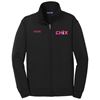 Picture of CHiX  - Youth - Sport Wick Full Zip Jacket YST241 - Black