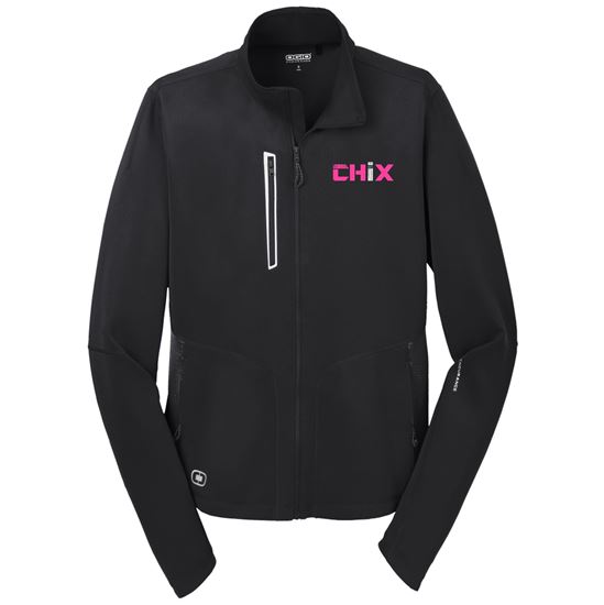 Picture of CHiX - Adult/Unisex - Ogio Endurance Fulcrum Full-Zip OE700 - Black