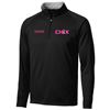 Picture of CHiX - Adult/Unisex - Sport-Wick Fleece 1/4 Zip Jacket F243 - Black/Silver