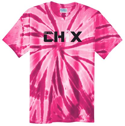 Picture of CHiX - Youth & Adult/Unisex - Tie Dye Tee by Port & Company PC147(Y) - Black or Pink