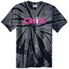 Picture of CHiX - Youth & Adult/Unisex - Tie Dye Tee by Port & Company PC147(Y) - Black or Pink