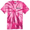 Picture of CHiX - Youth & Adult/Unisex - Tie Dye Tee by Port & Company PC147(Y) - Black or Pink