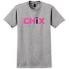 Picture of CHiX - Youth & Adult/Unisex - Short Sleeve Tees 2000(B) - Pink & Black Logo