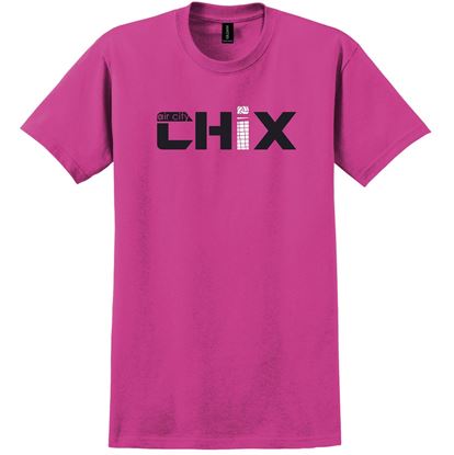 Picture of CHiX - Youth & Adult/Unisex - Short Sleeve Tees 2000(B) - Black & White Logo