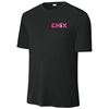 Picture of CHiX - Youth & Adult/Unisex - Dri Fit Tee by Sports Tek (Y)ST350 - Pink & White Logo