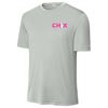Picture of CHiX - Youth & Adult/Unisex - Dri Fit Tee by Sports Tek (Y)ST350 - Pink & White Logo