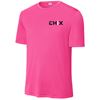 Picture of CHiX - Youth & Adult/Unisex - Dri Fit Tee by Sports Tek (Y)ST350 - Black & White Logo