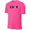 Picture of CHiX - Youth & Adult/Unisex - Dri Fit Tee by Sports Tek (Y)ST350 - Black & White Logo