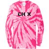 Picture of CHiX - Adult/Unisex - Tie Dye Long Sleeve by Port & Company PC147LS - Pink