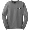 Picture of CHiX - Youth & Adult/Unisex - Long Sleeve Tees 5400B/PC54YLS/G2400/29LS - Black & White Logo