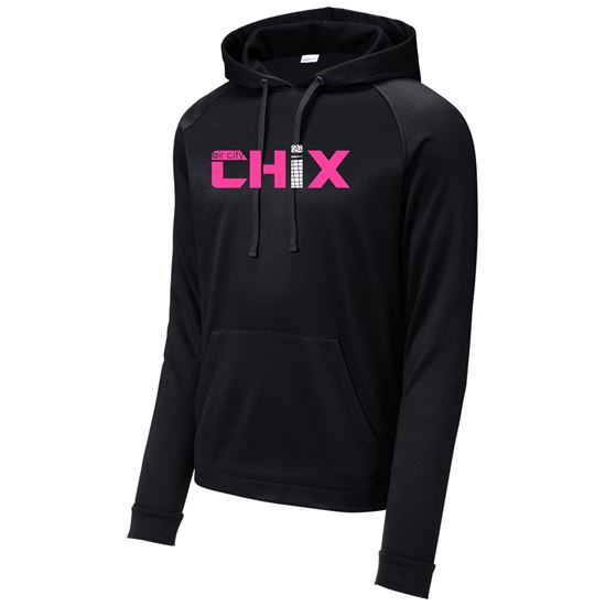 Picture of CHiX - Adult/Unisex - Sport Tek ReCompete Pullover Hoodie ST730 - Black