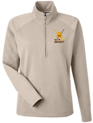 Picture of Alter Hockey - Ladies - Women's Apex 1/4 Zip Pullover by J. America 8754 - Mojave