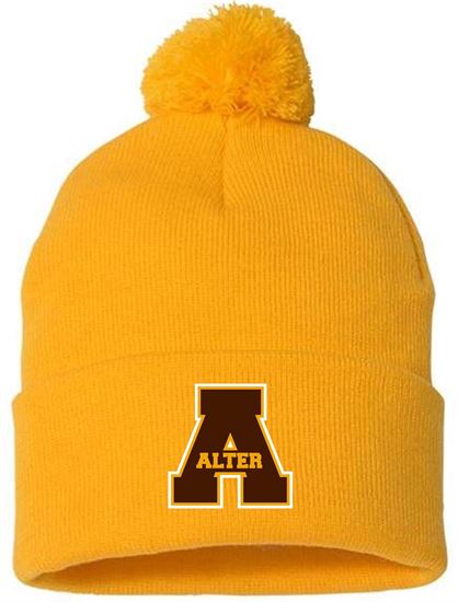 Picture of Alter Hockey - Pom Knit Hat by Sportsman SP15 - Gold or Heather Grey